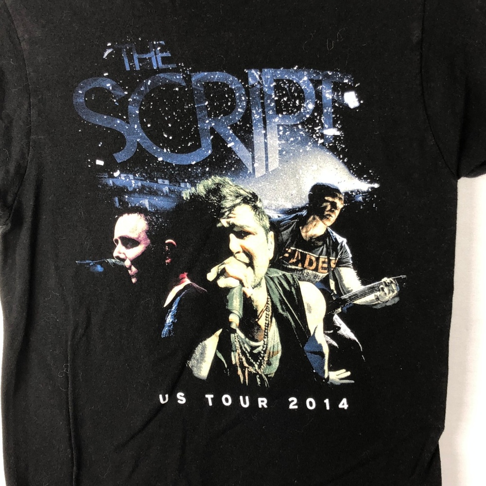 The Script 2014 US Tour Unisex T Shirt XS - Picture 2 of 5